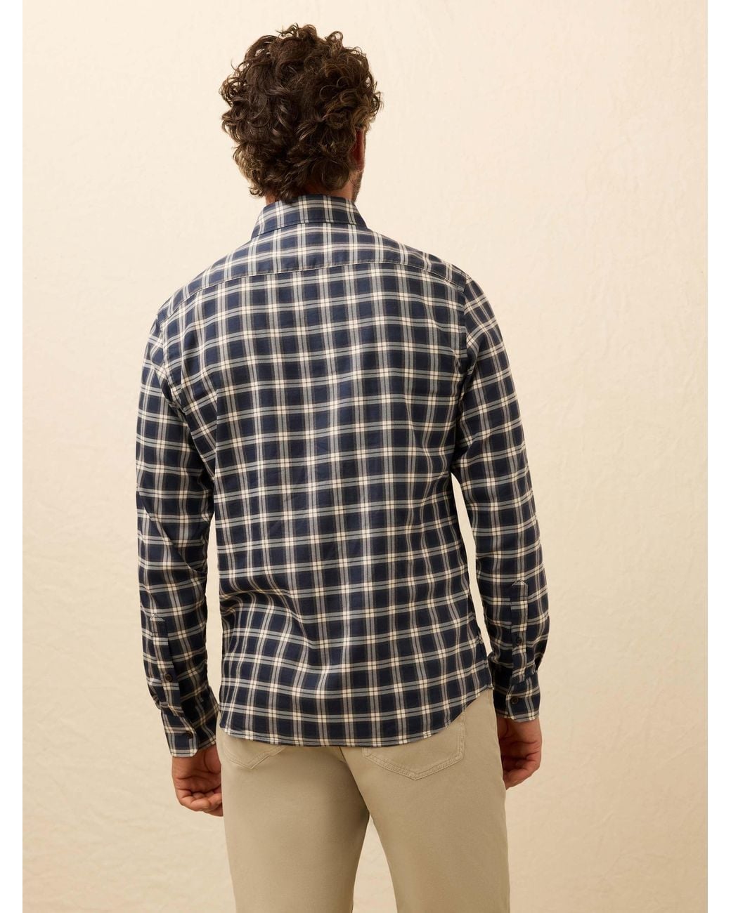 Faherty Brand Natural Soft Twill Movement Shirt for men