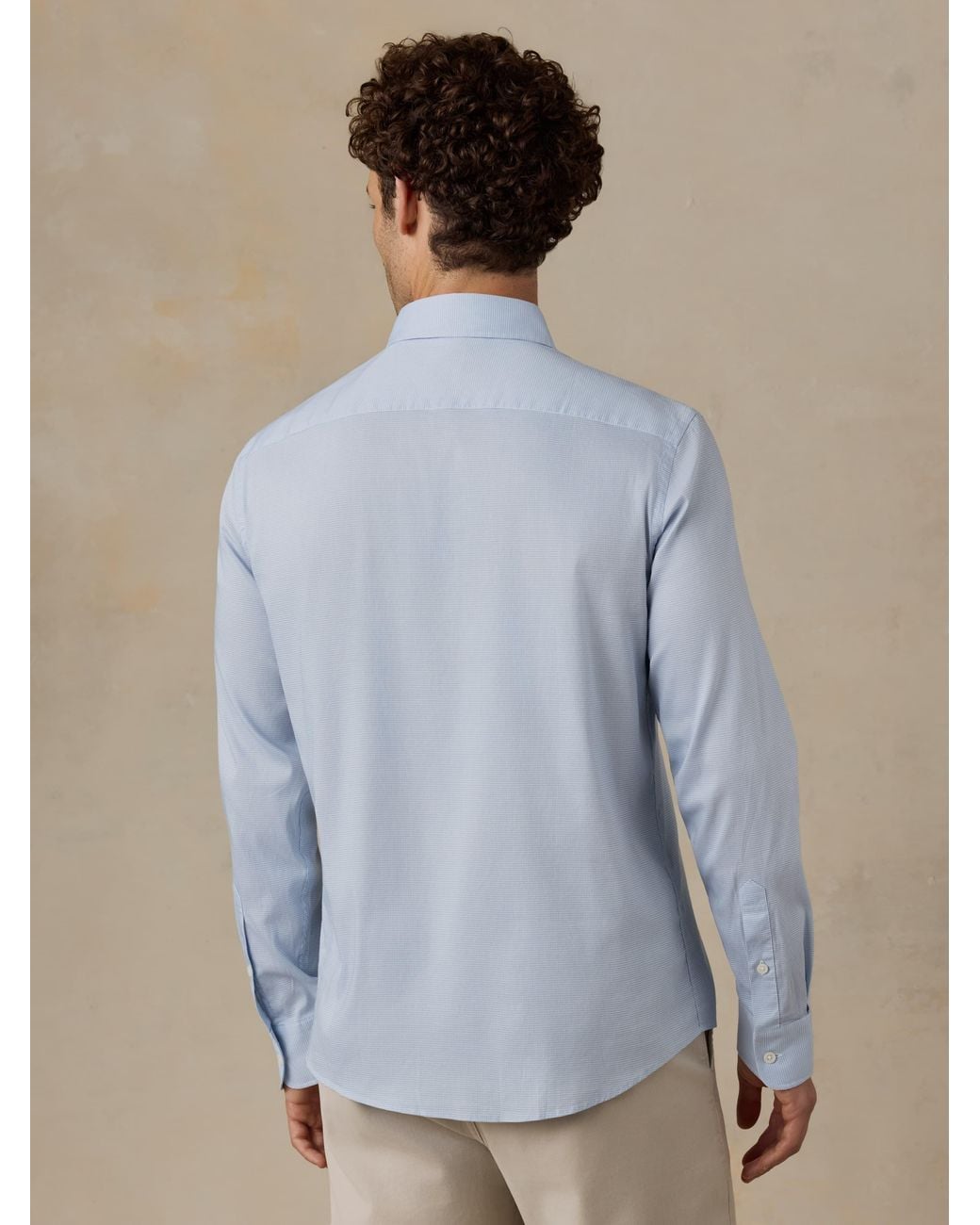 Faherty Brand Blue The Movement Shirt for men