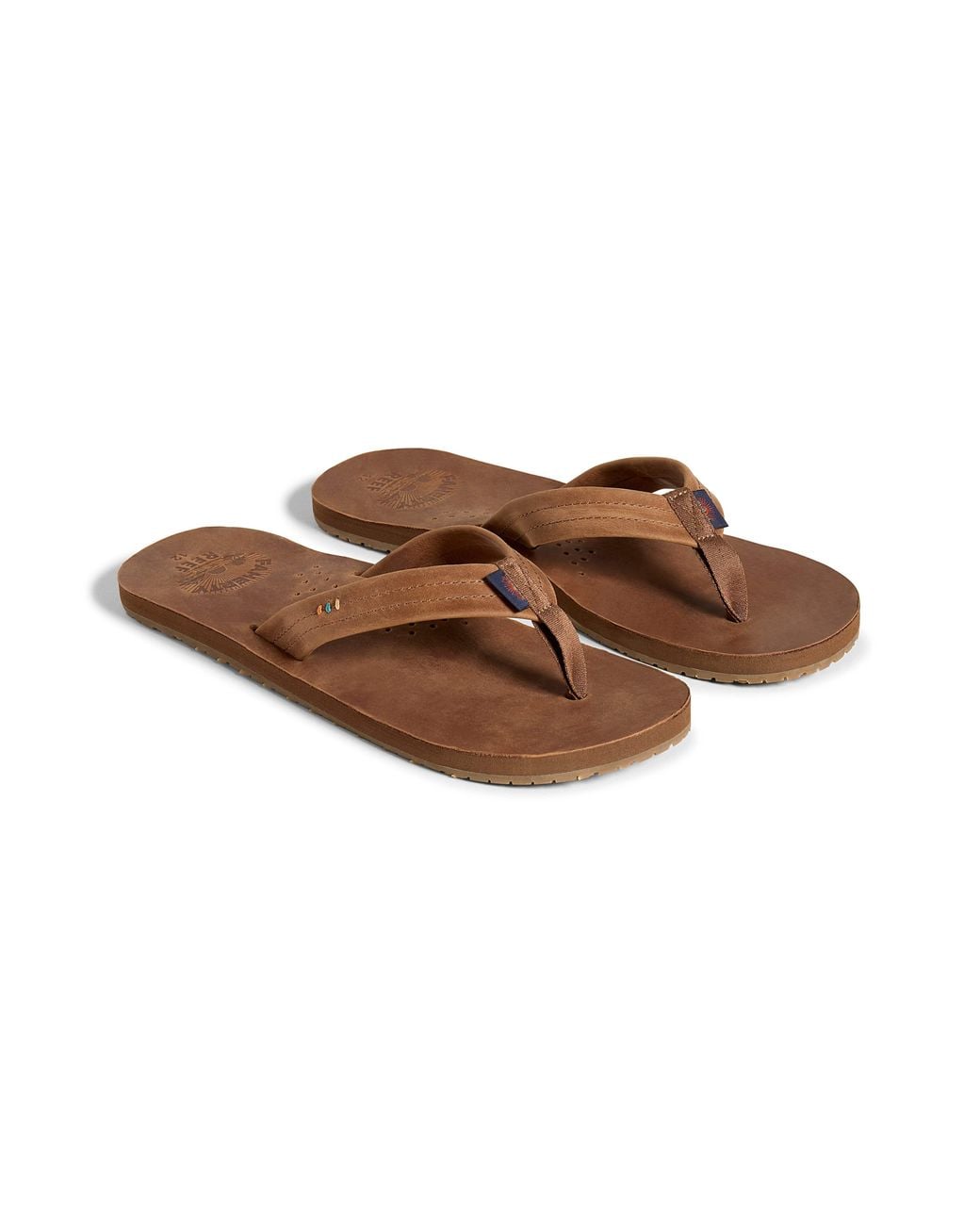 Reef Brown Faherty X Draftsmen Flip Flop Shoes