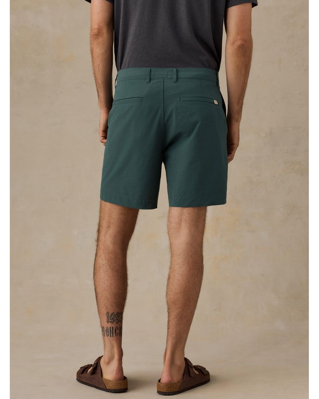 Faherty Brand Blue All Day Short (7" for men