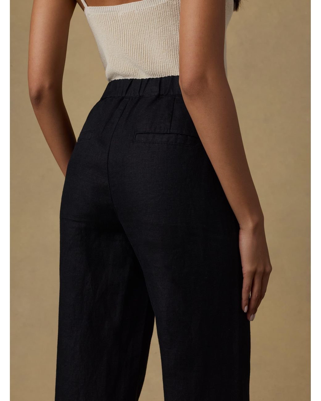 Faherty Brand Natural Sun Strider Linen Pants