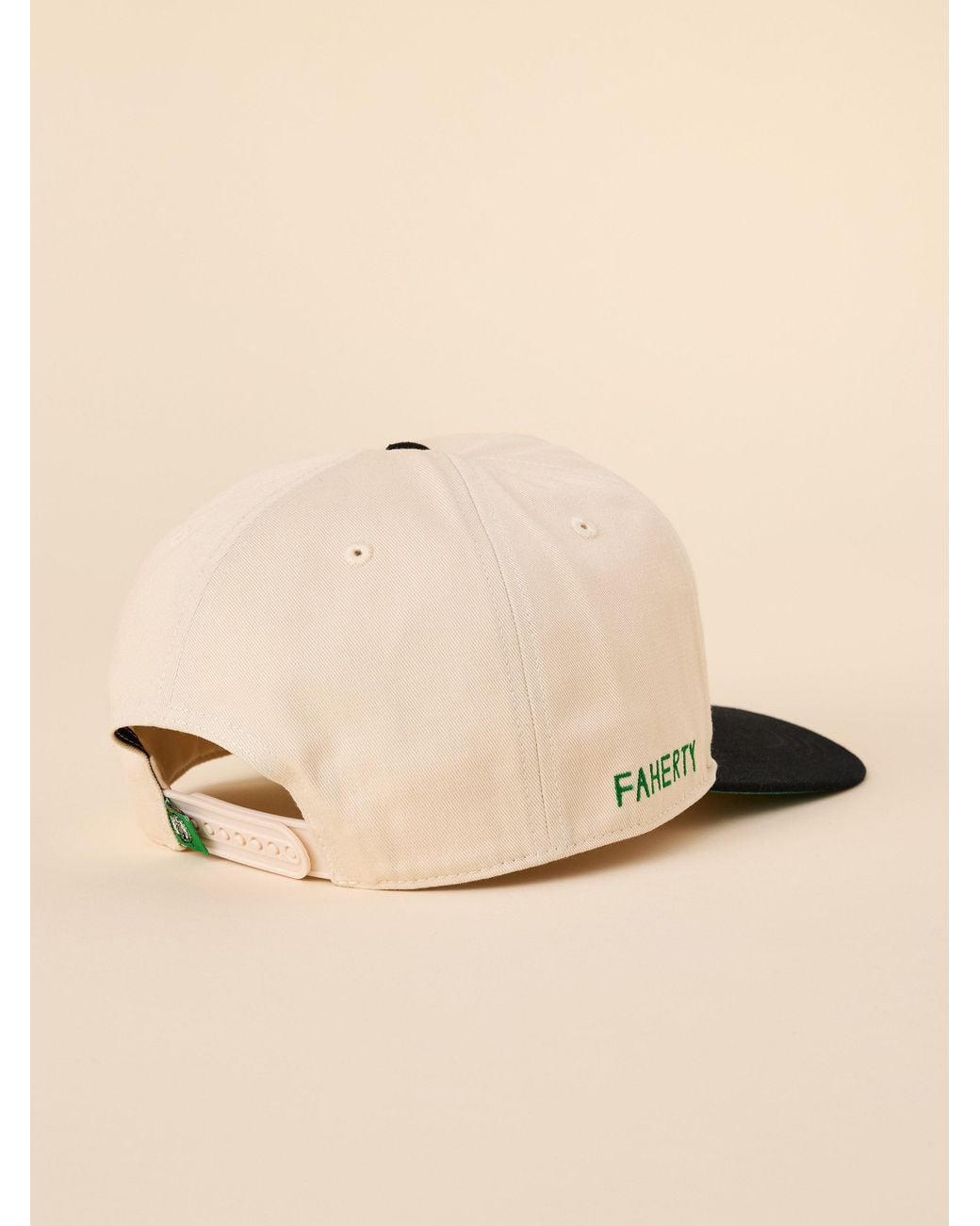 Faherty Brand Natural Boston Celtics X '47 Hitch Lc Hat