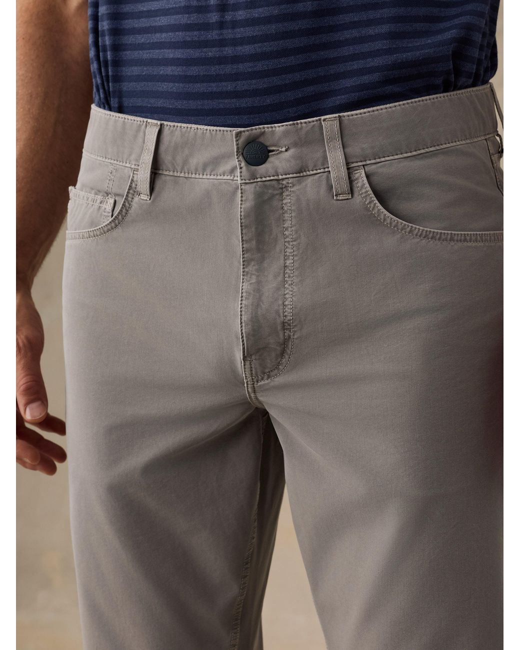 Faherty Brand Multicolor Movement Patina 5-Pocket Pants for men