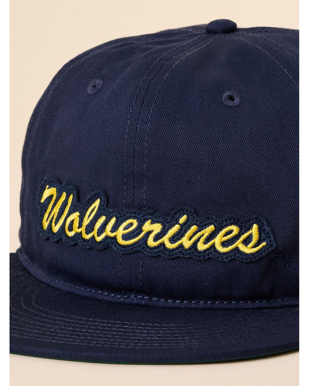 Faherty Brand Blue University Of Michigan X Ebbets Ballcap