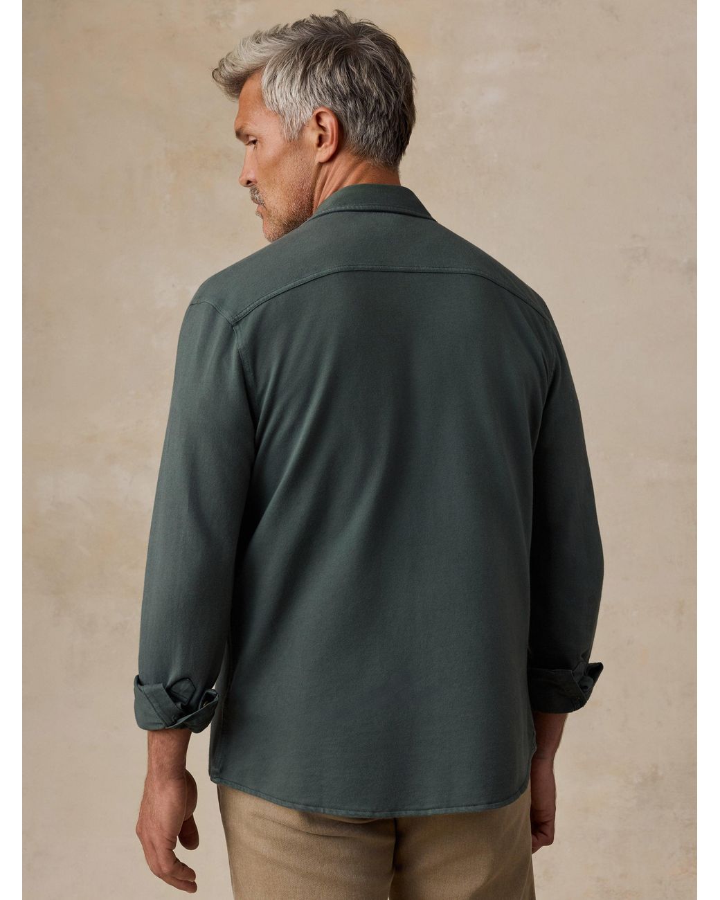 Faherty Brand Multicolor Field Knit Shirt for men