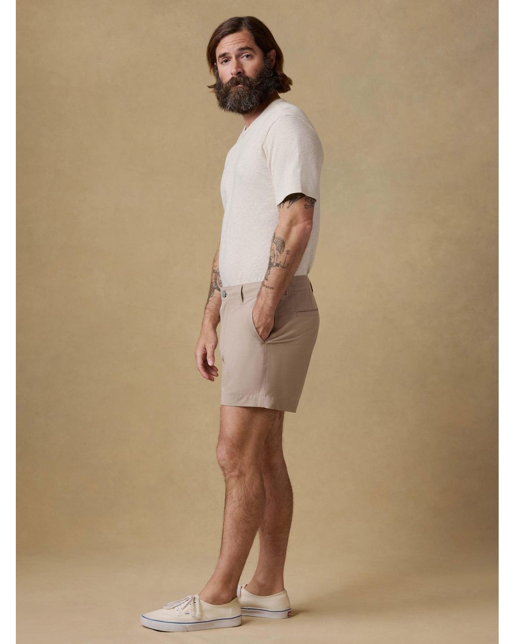 Faherty Brand Natural All Day Short (5" for men