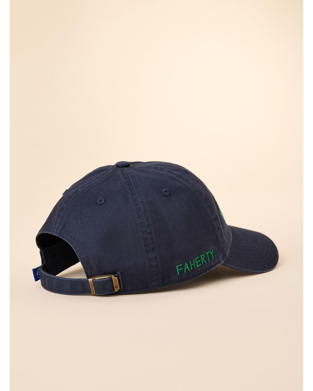 Faherty Brand Blue Minnesota Timberwolves X '47 Clean Up Hat