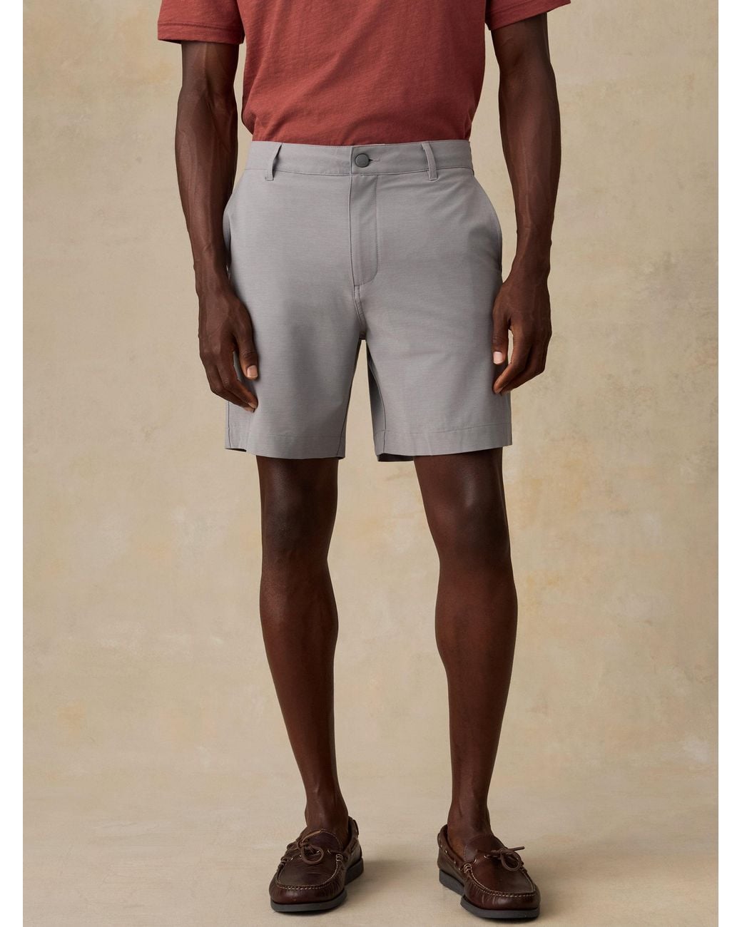 Faherty Brand Blue All Day Short (7" for men