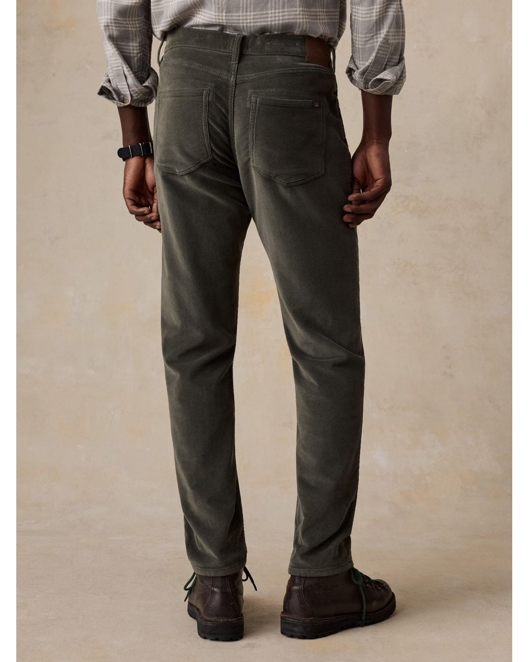 Faherty Brand Natural Stretch Terry Corduroy 5-Pocket Pants for men