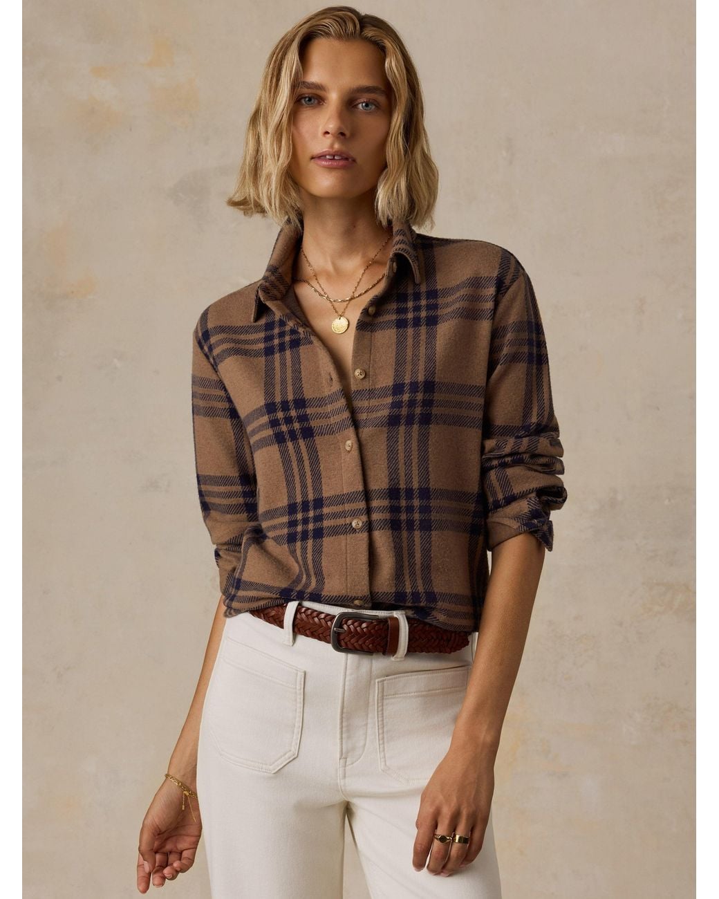Faherty Brand Natural Legend Sweater Classic Shirt