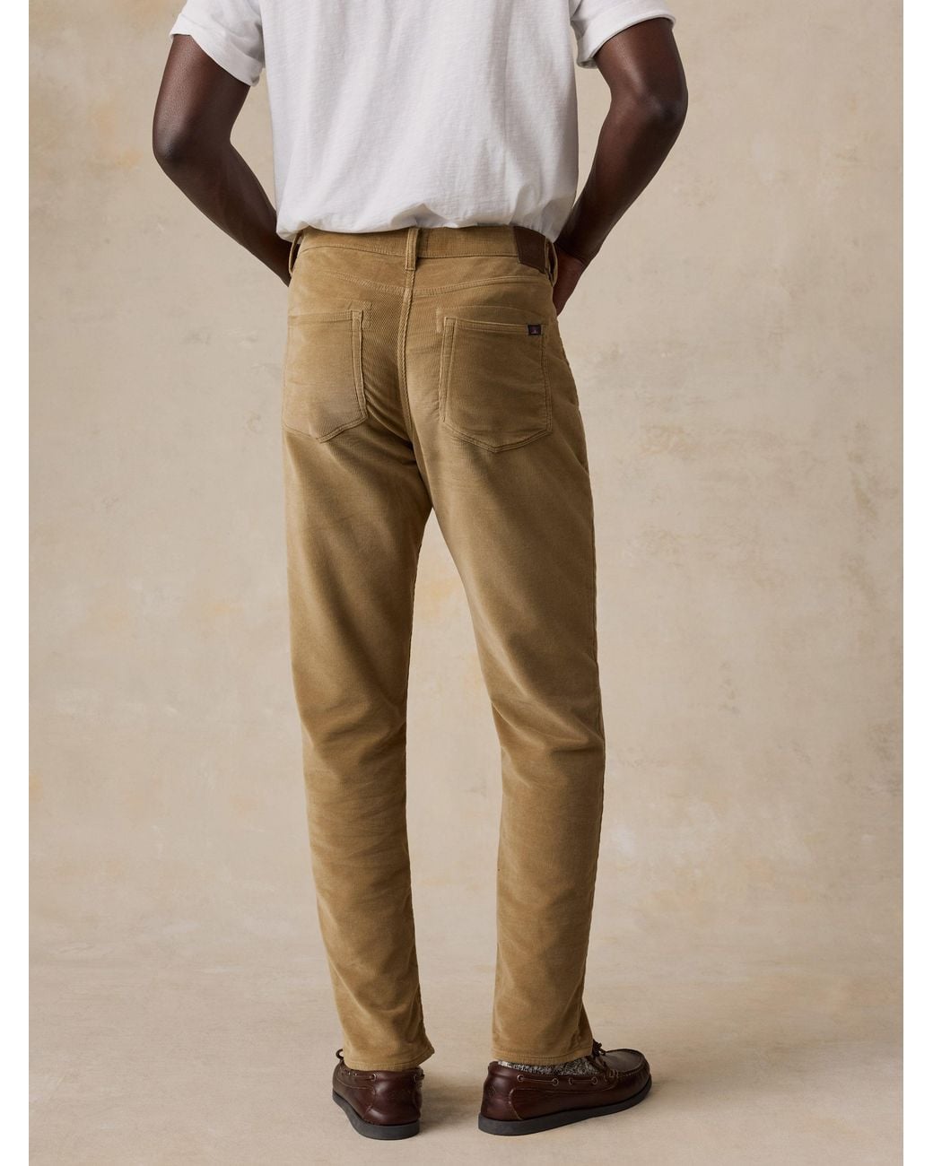 Faherty Brand Natural Stretch Terry Corduroy 5-Pocket Pants for men