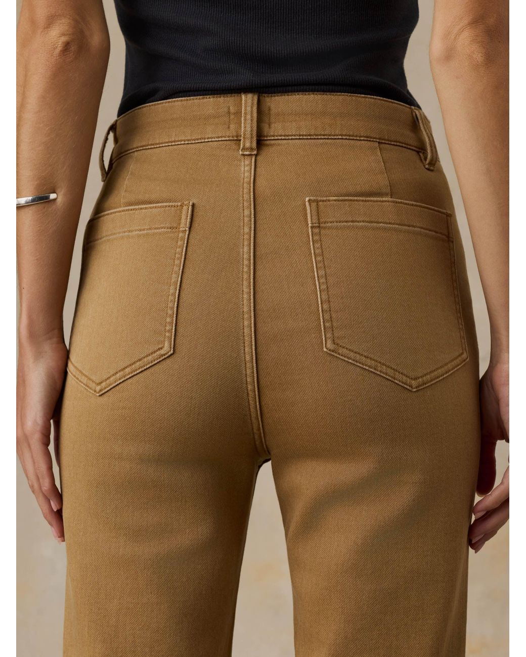 Faherty Brand Natural Stretch Terry Patch Pocket Pants