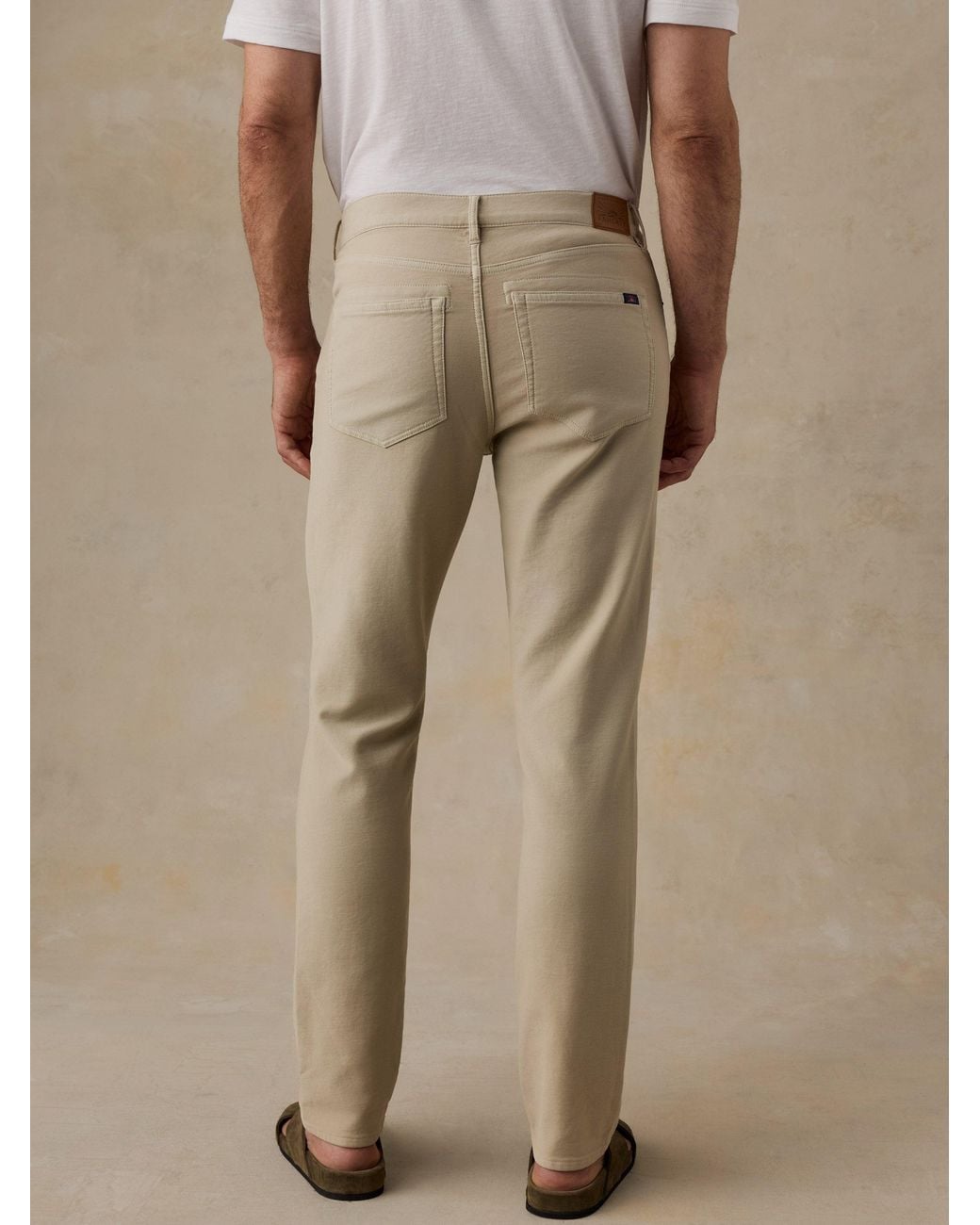 Faherty Brand Natural Stretch Terry 5-Pocket Pants for men