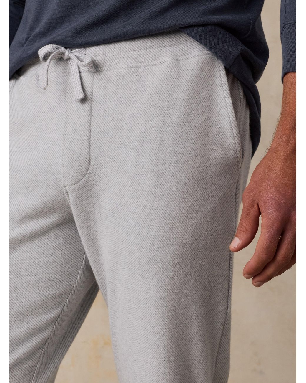 Faherty Brand Natural Legend Sweatpant for men