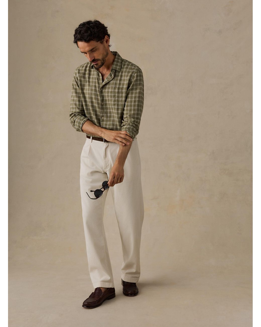 Faherty Brand Brown Palmetto Shirt for men