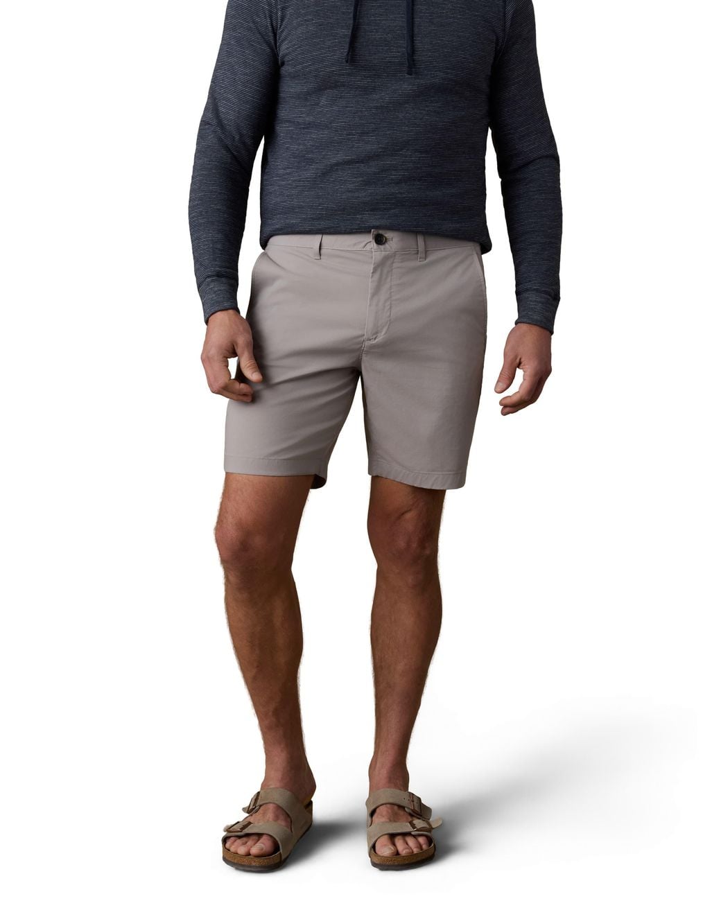 Faherty Brand Blue Movement Chino Short for men