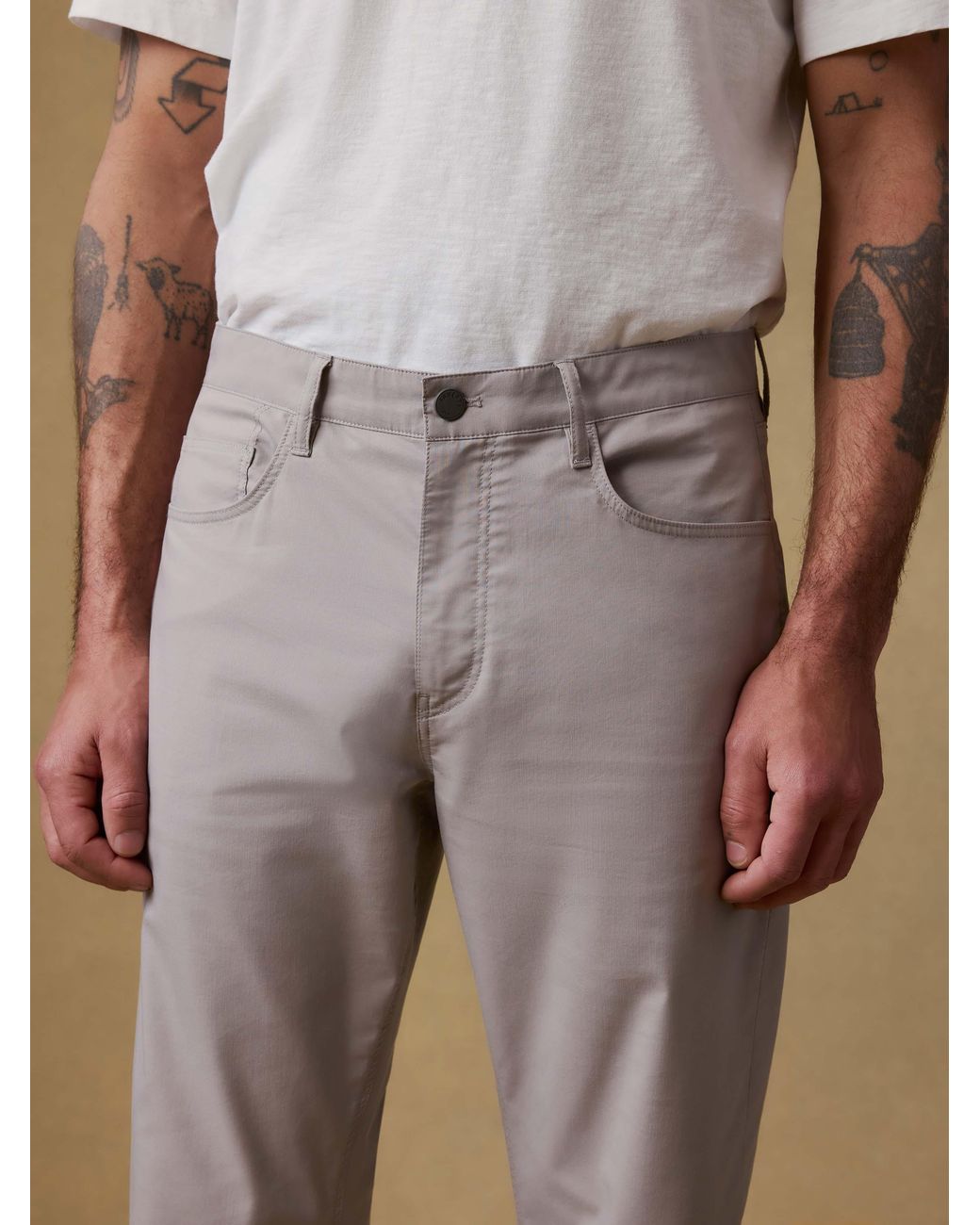 Faherty Brand Natural Movement&Trade; 5-Pocket Pants for men