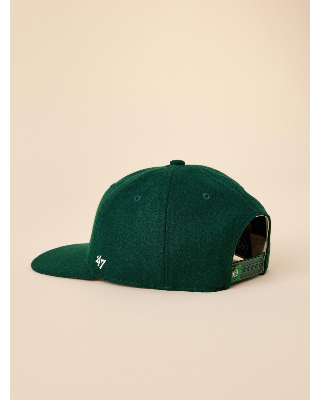 Faherty Brand Green Boston Celtics X '47 Clean Up Flat Brim Hat
