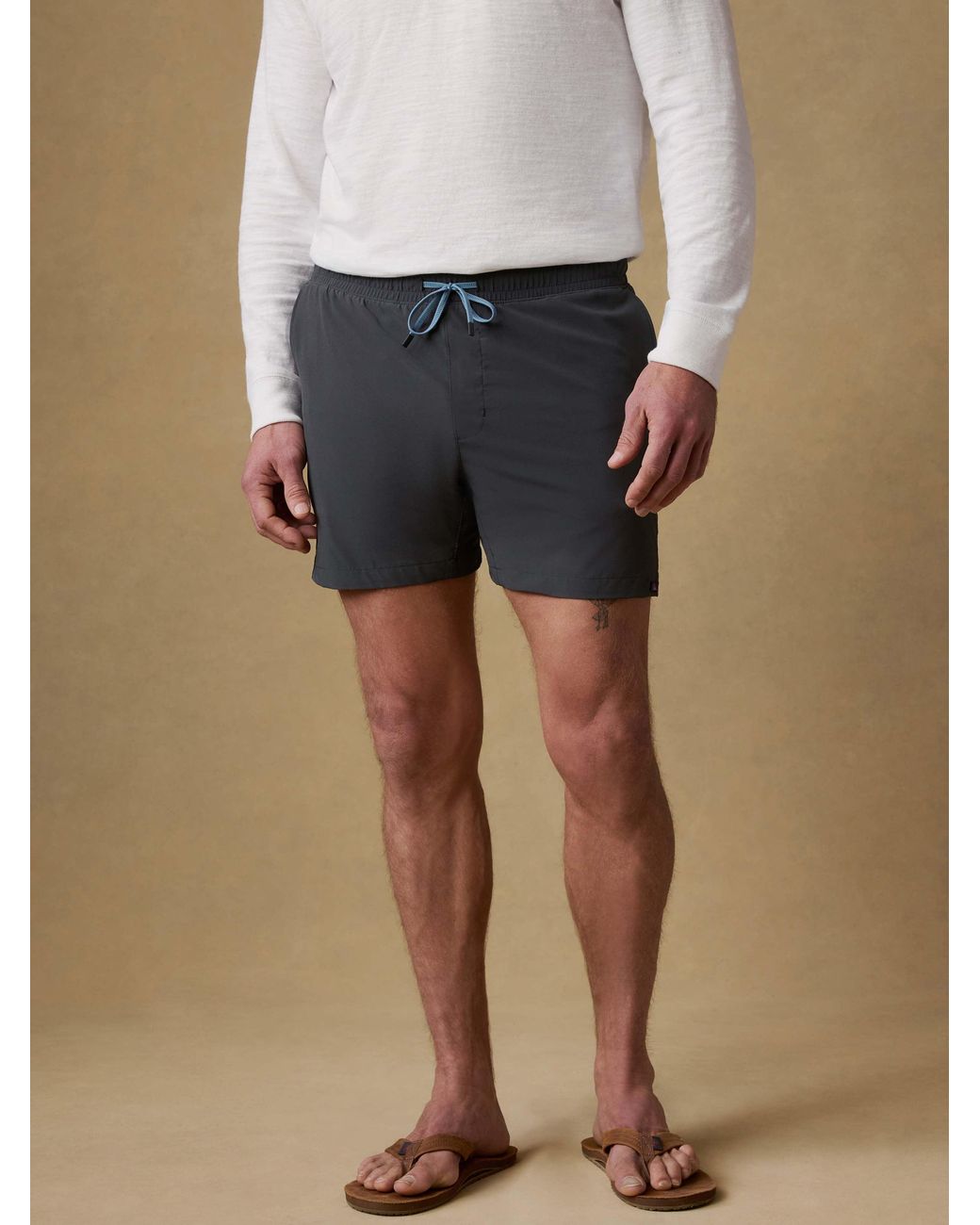 Faherty Brand Blue Shorelite Trunk (5" for men