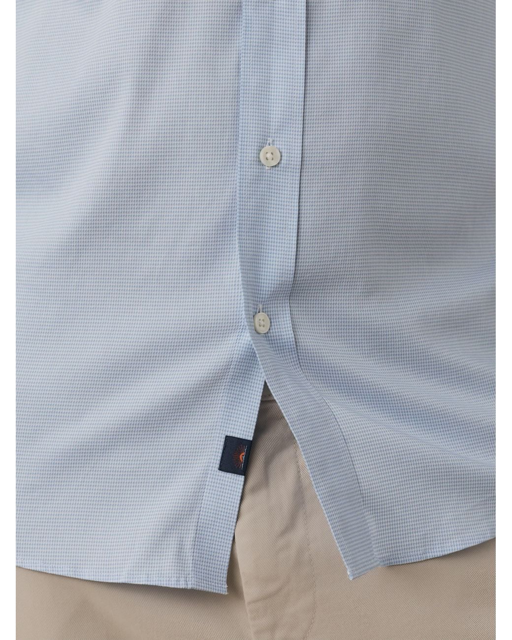 Faherty Brand Blue The Movement Shirt for men