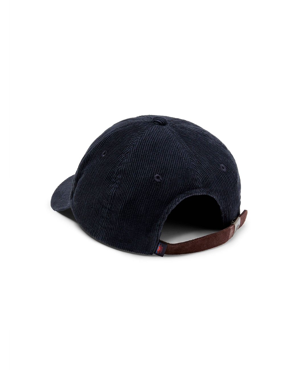 Faherty Brand Blue Corduroy Patch Hat for men