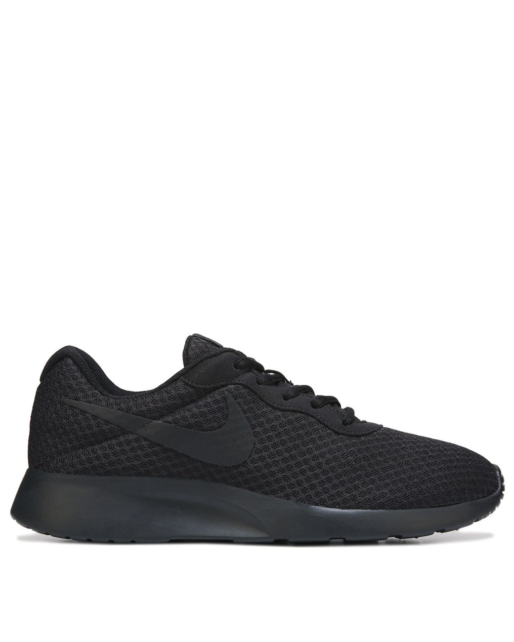 nike tanjun sneakers black