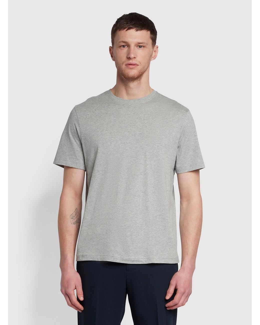 Farah Gray Eddie Short Sleeve T-Shirt for men