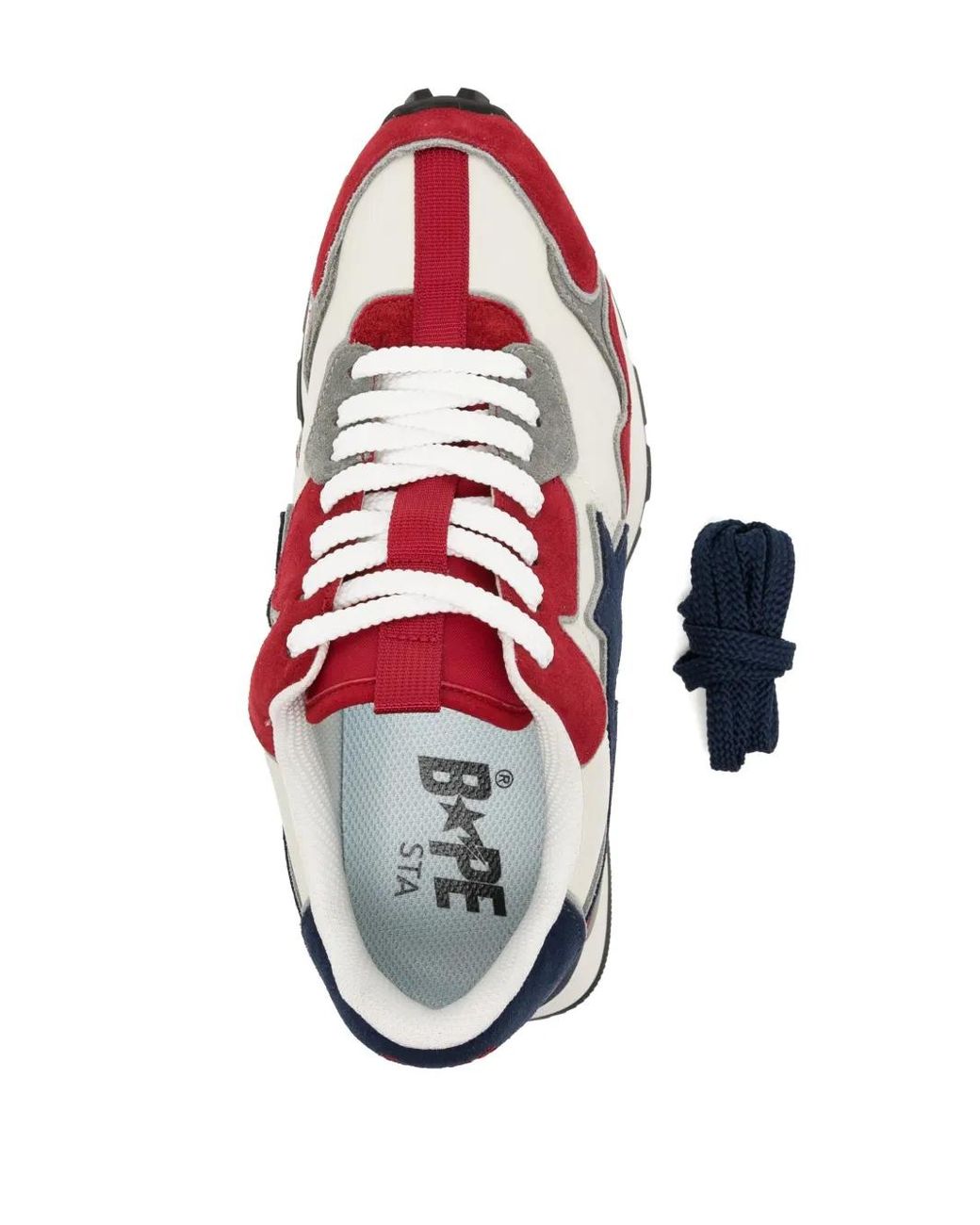 A Bathing Ape White Road Sta Express Sneakers for men