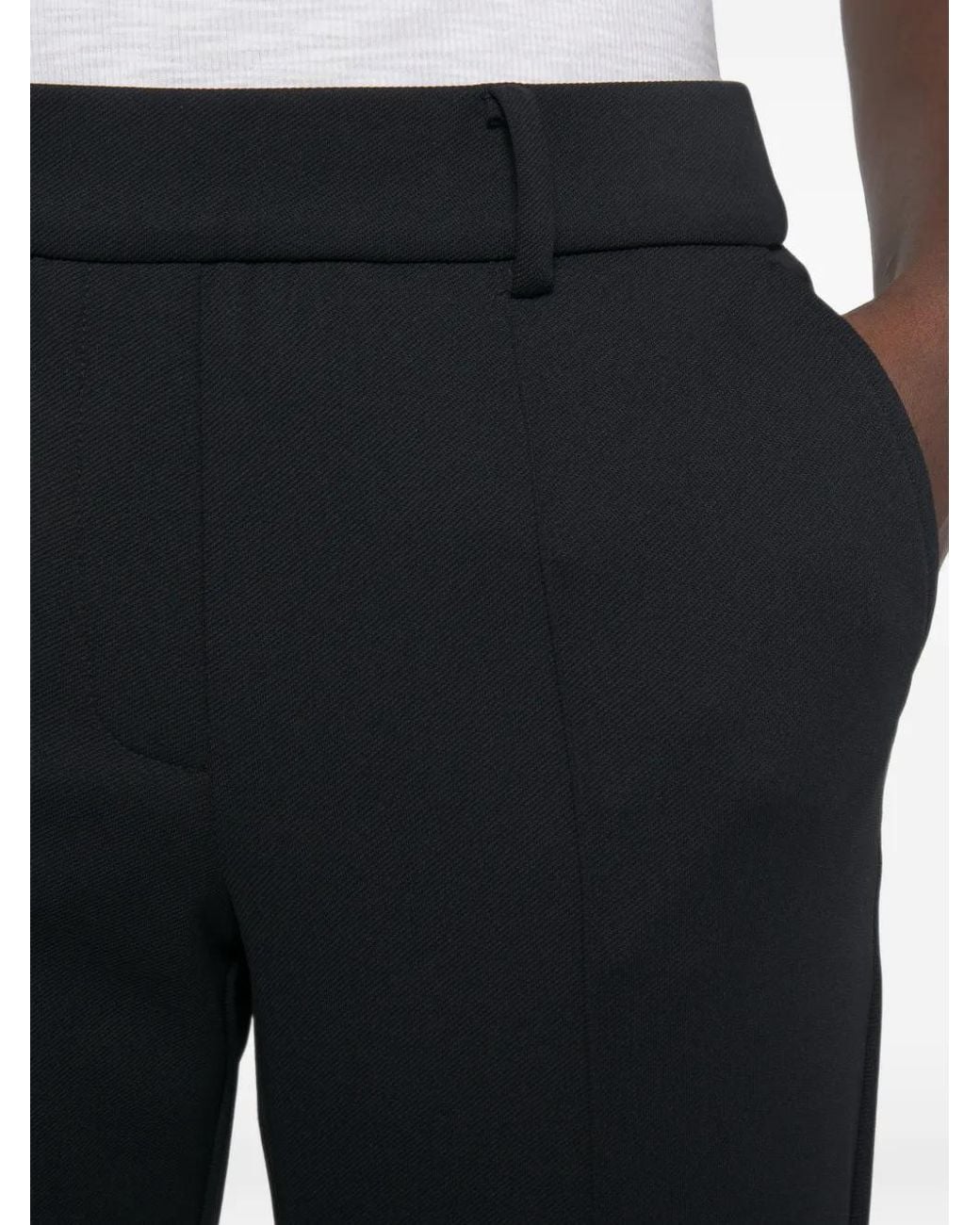 Cambio Black Francoise Flared Trousers