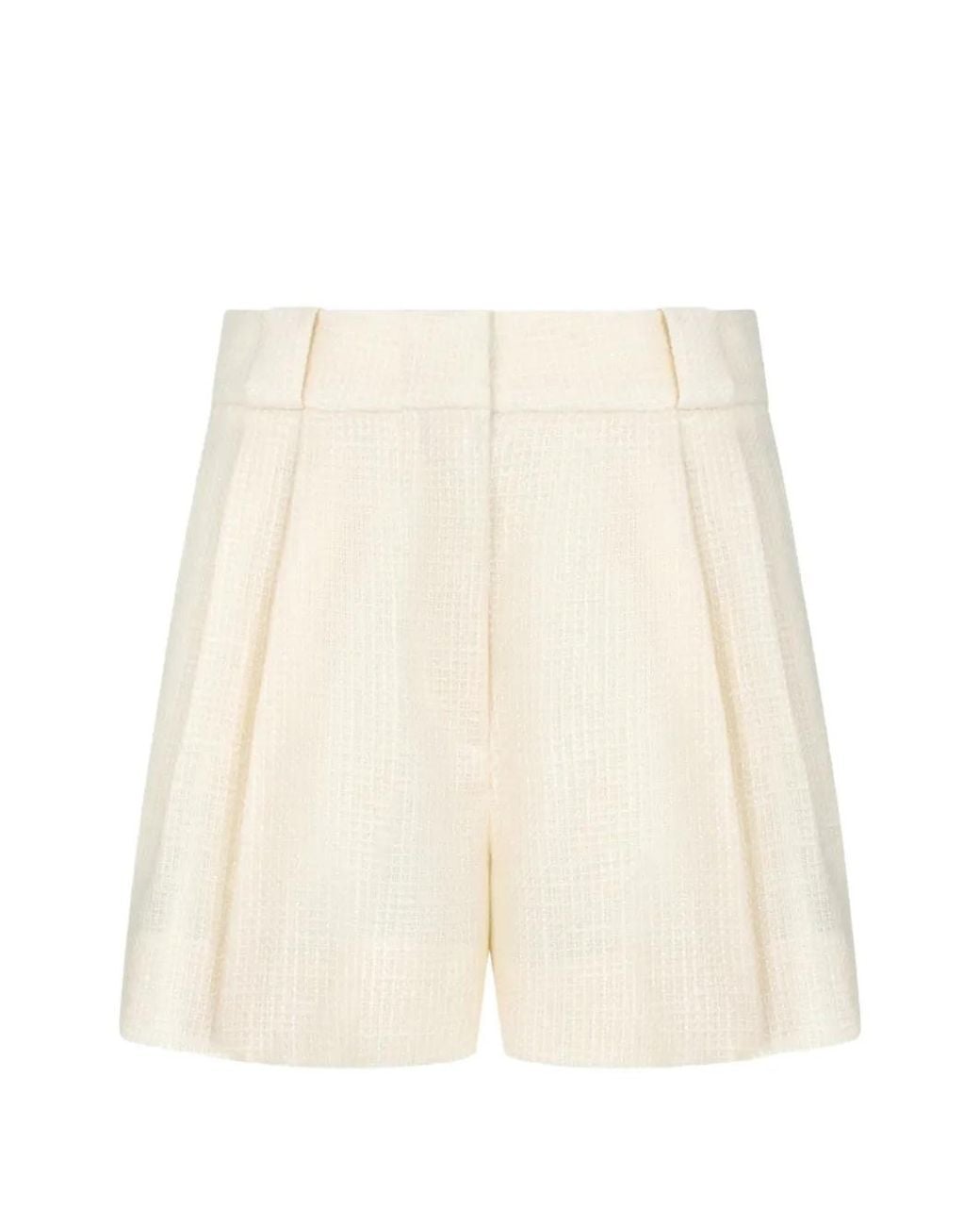 Blazé Milano Natural Sun Selle Pleated Shorts