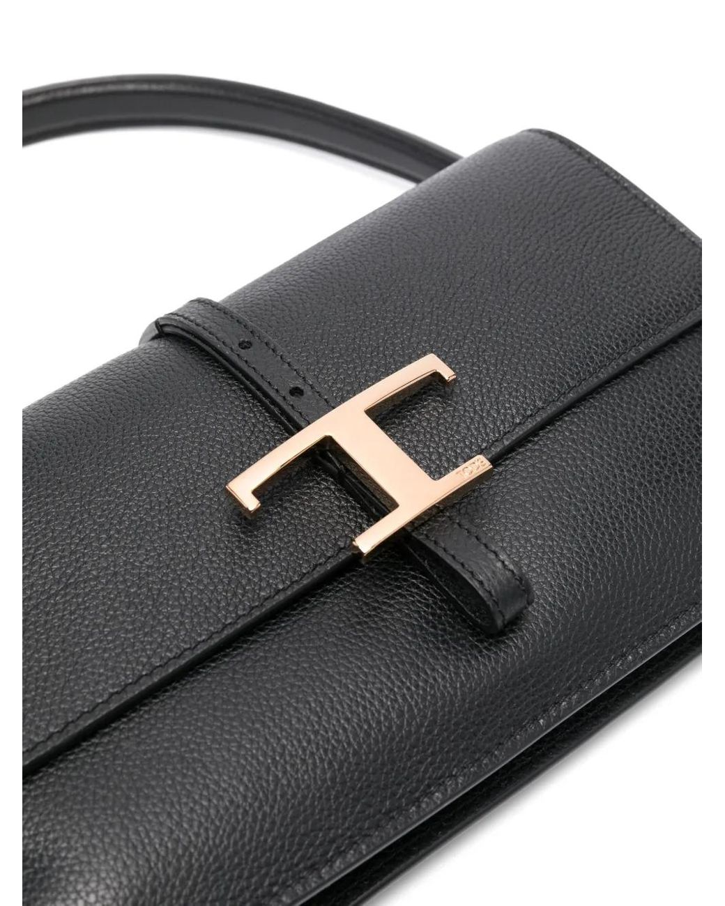 Tod's Black Mini T Timeless Cross Body Bag