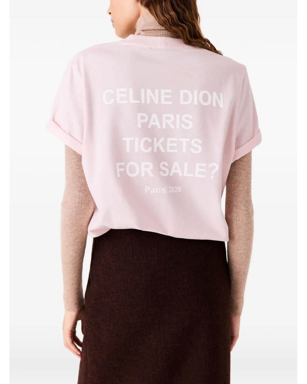 Maje Pink X Céline Dion T-Shirt
