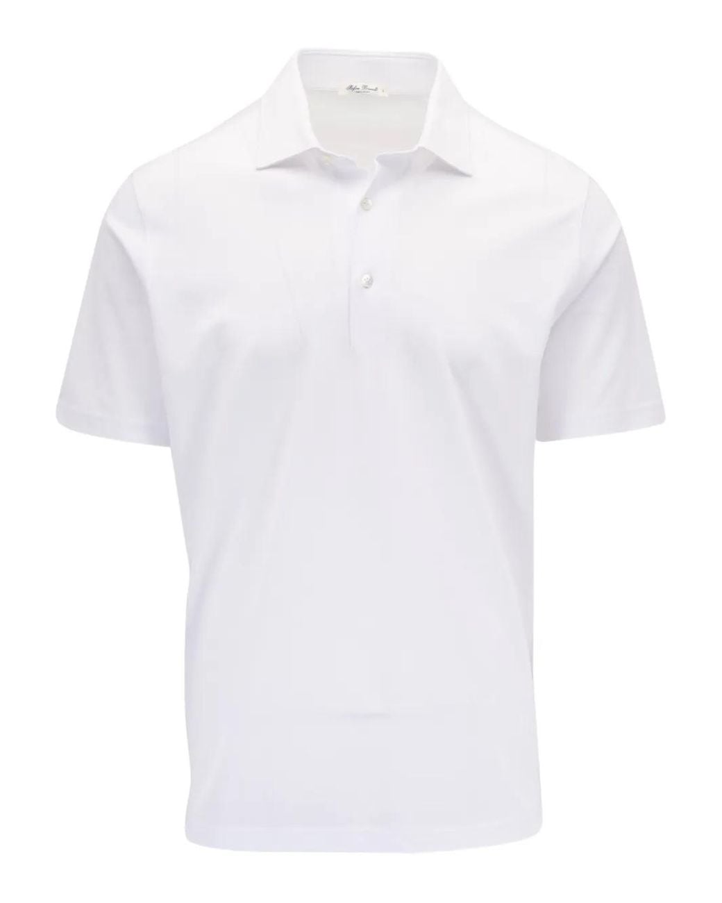STEFAN BRANDT White Luca Polo Shirt for men
