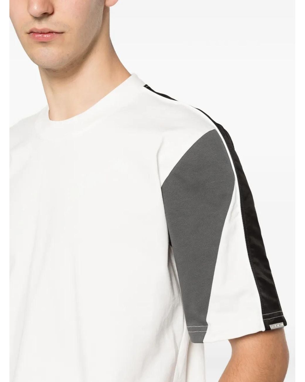 Yes London White T-Shirt À Col Rond for men