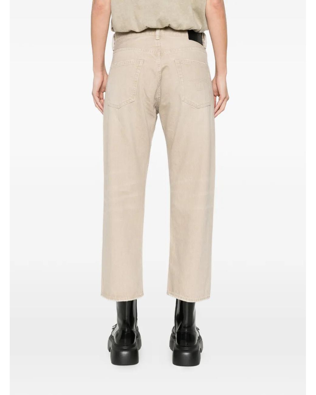 R13 White X-Fb Frayed Jeans