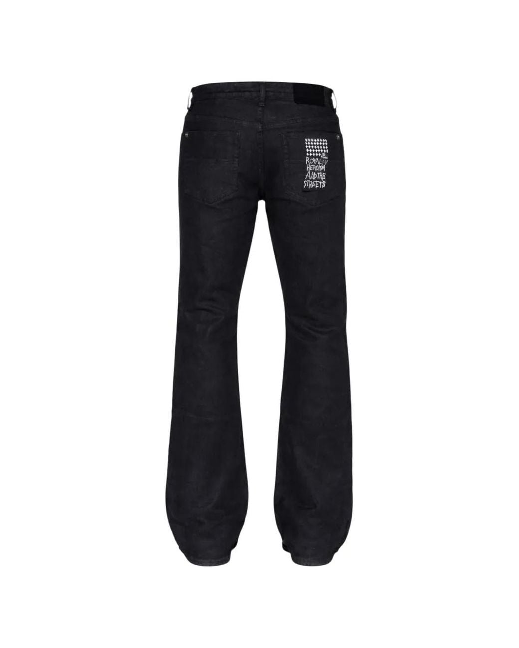 Ksubi Black Bronko Stud-Detail Jeans for men