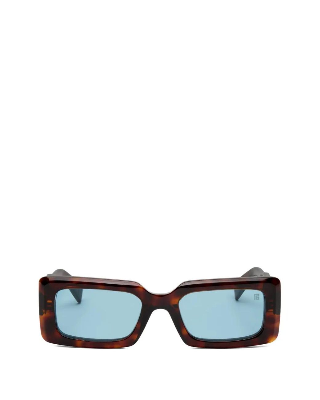 Balmain Blue Anthem-I Rectangle-Frame Sunglasses