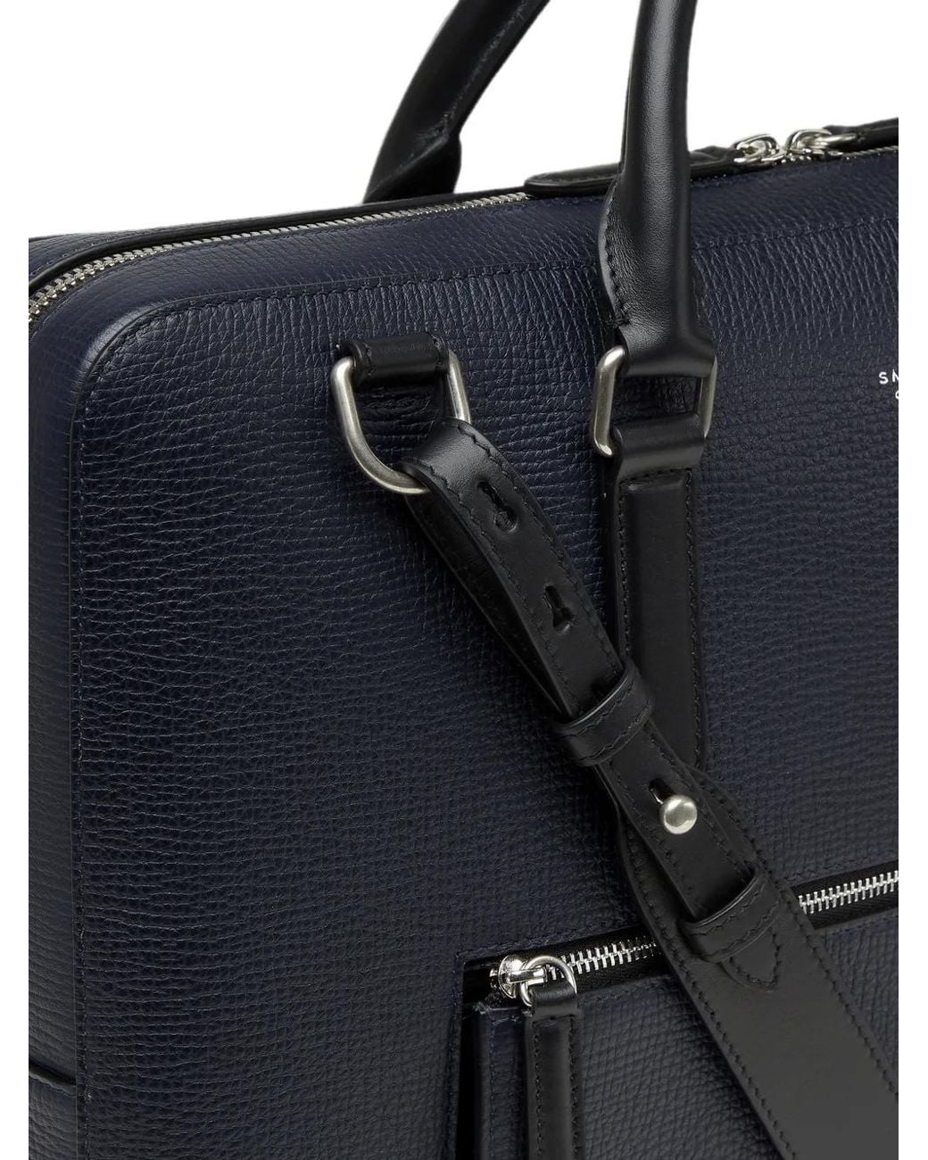 Borsa Porta Pc Ludlow di Smythson in Blue