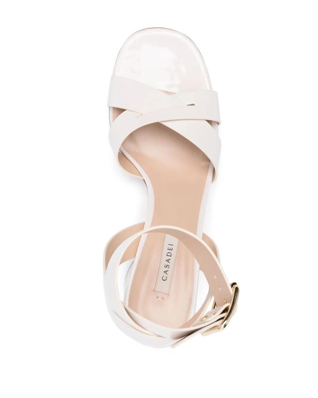 Casadei Natural Emily Viky 80Mm Sandals
