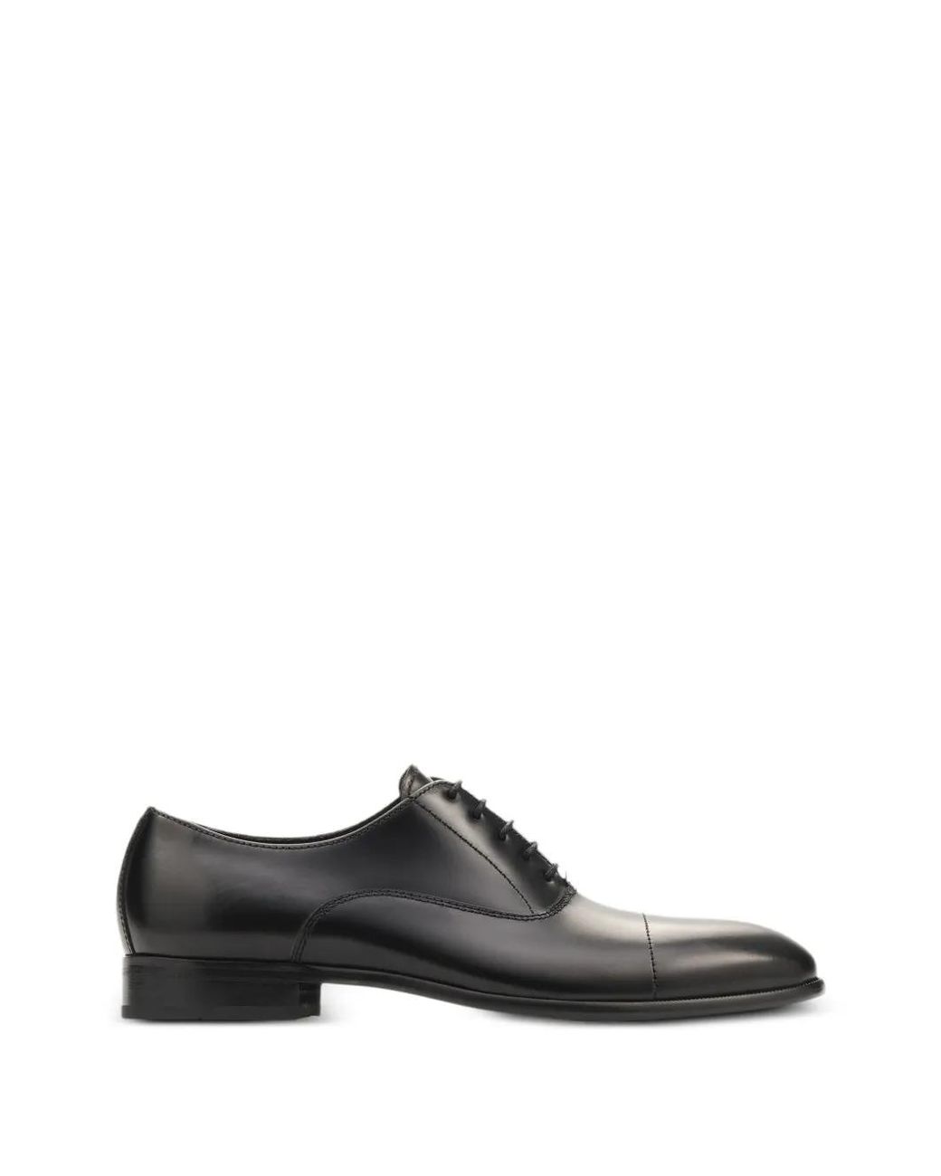 Lottusse White Regent Almond-Toe Oxford Shoes for men