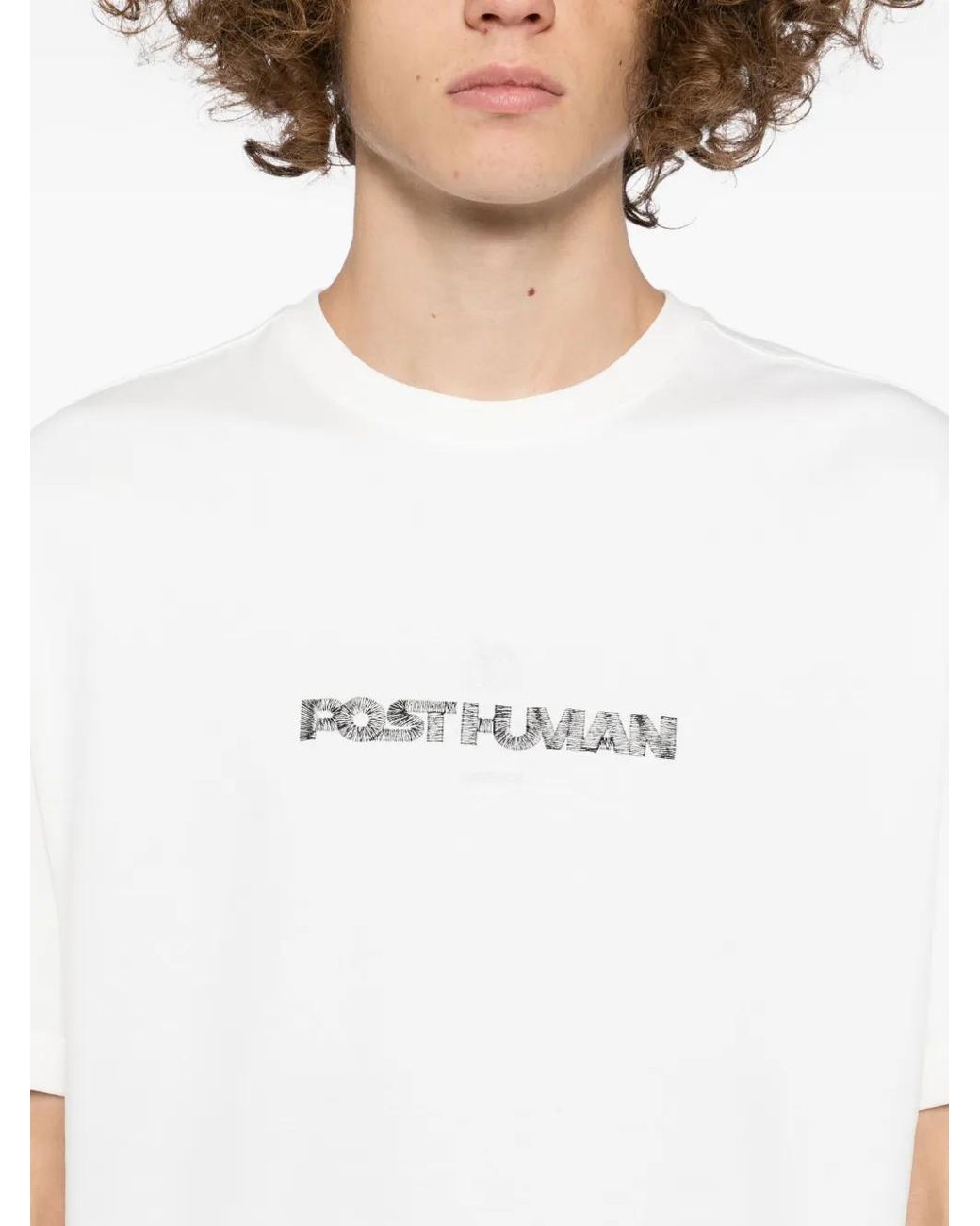 Adererror White Logo-Print T-Shirt for men