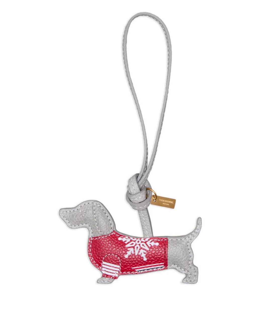Thom Browne Pink Hector Bag Charm