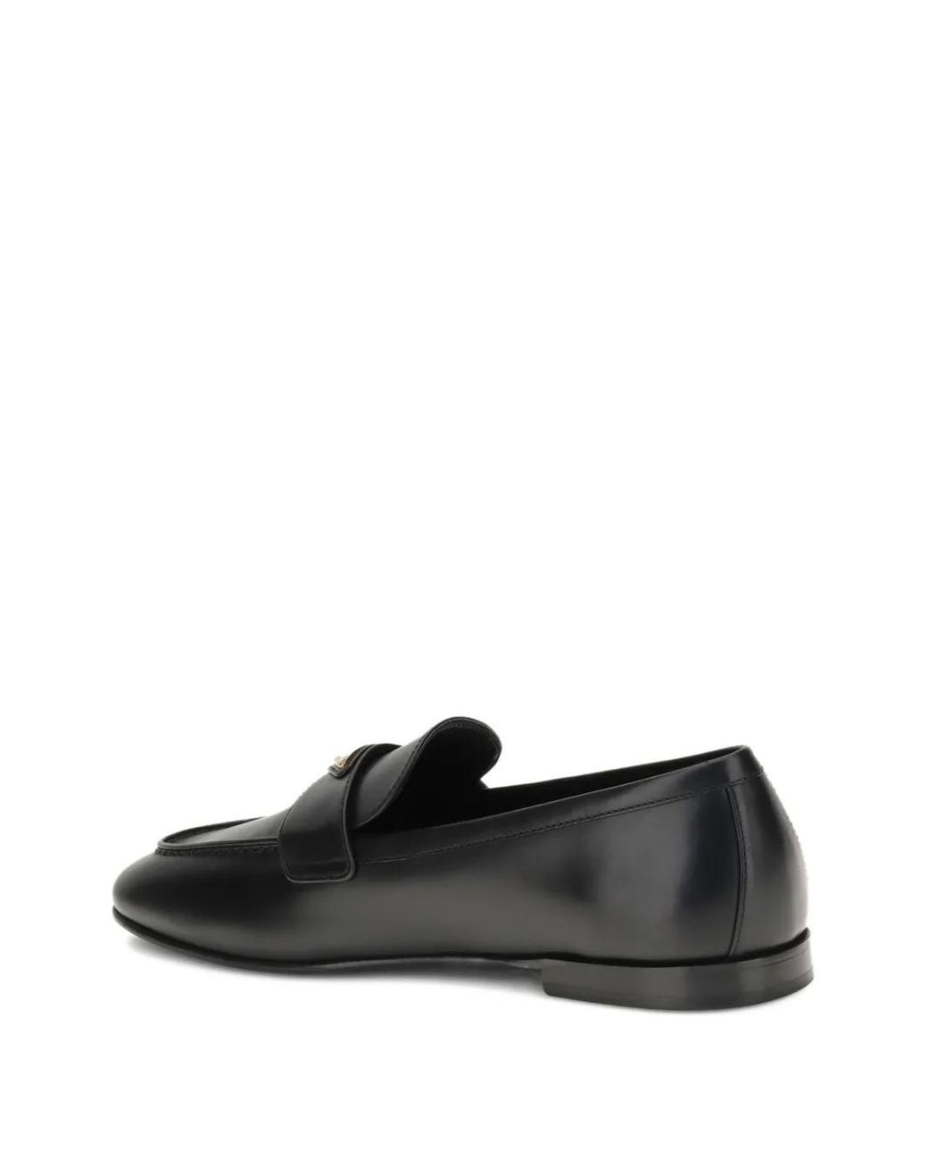 Prada Black Klassische Loafer