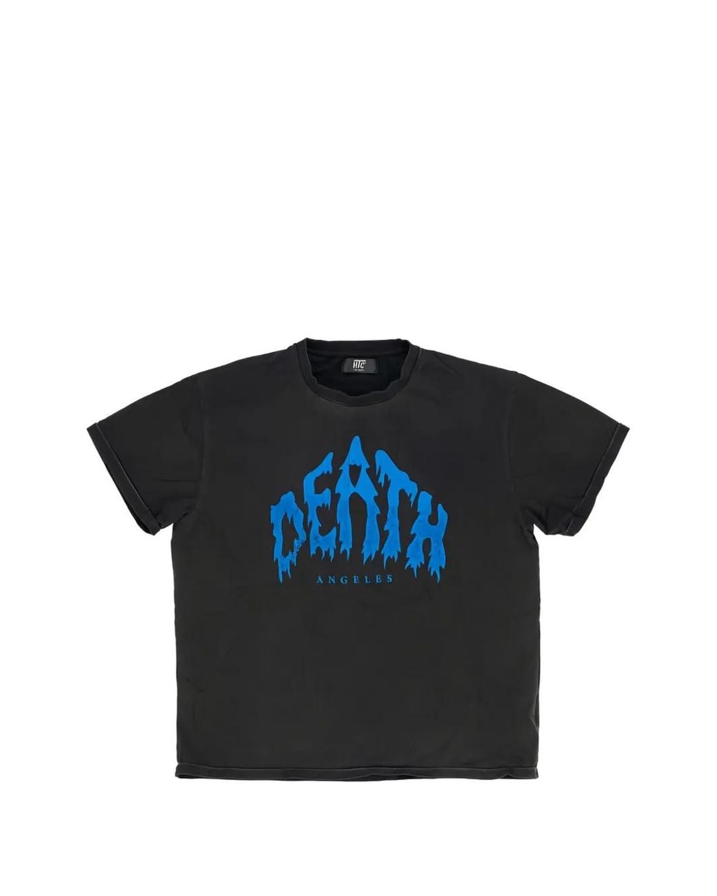 HTC Black Logo-Print T-Shirt for men