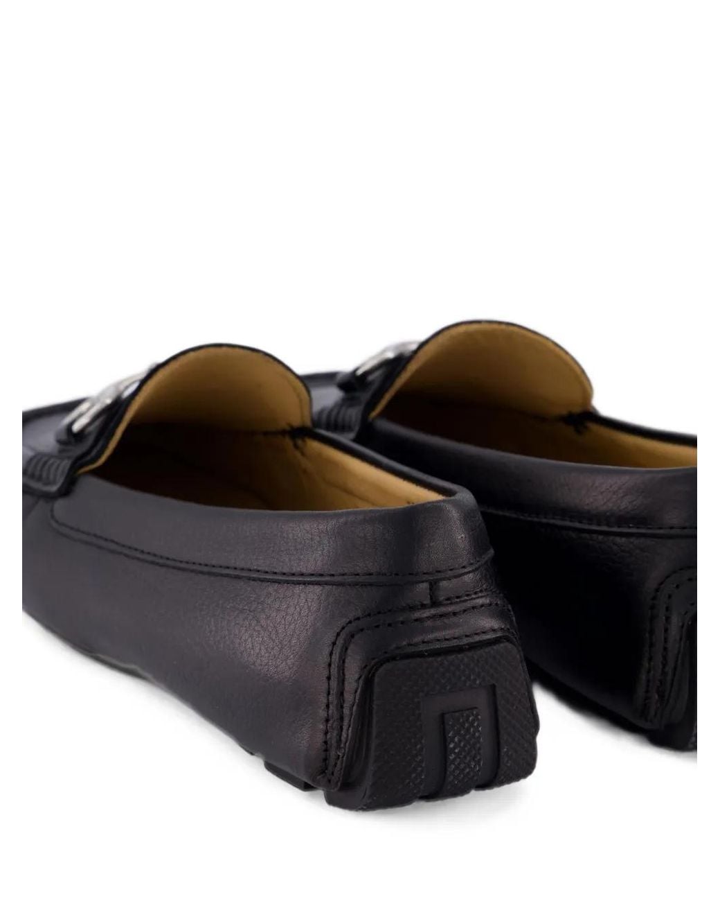 Atelier Verdi White Massimo Horsebit Leather Loafers for men