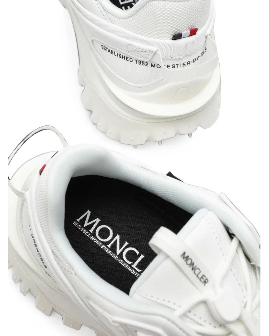 Moncler White Trailgrip Gtx Sneakers for men