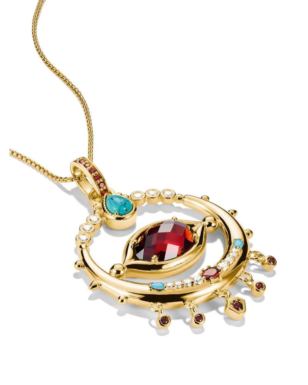 Thomas Sabo Metallic Elyndra Anhänger Mit Zirkonia