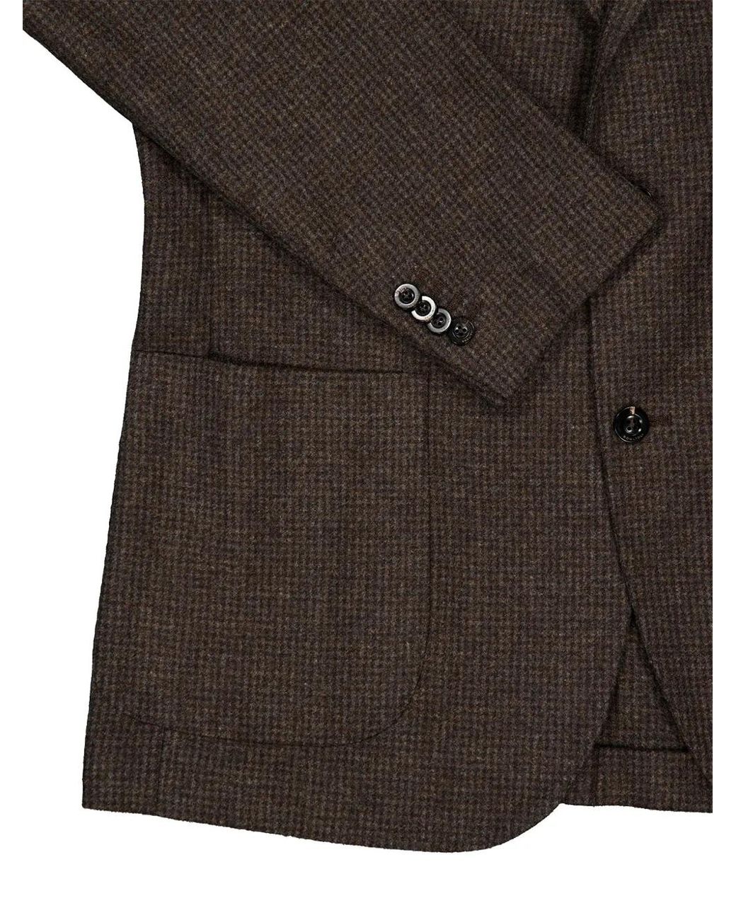 Boglioli Black Blazer À Simple Boutonnage for men