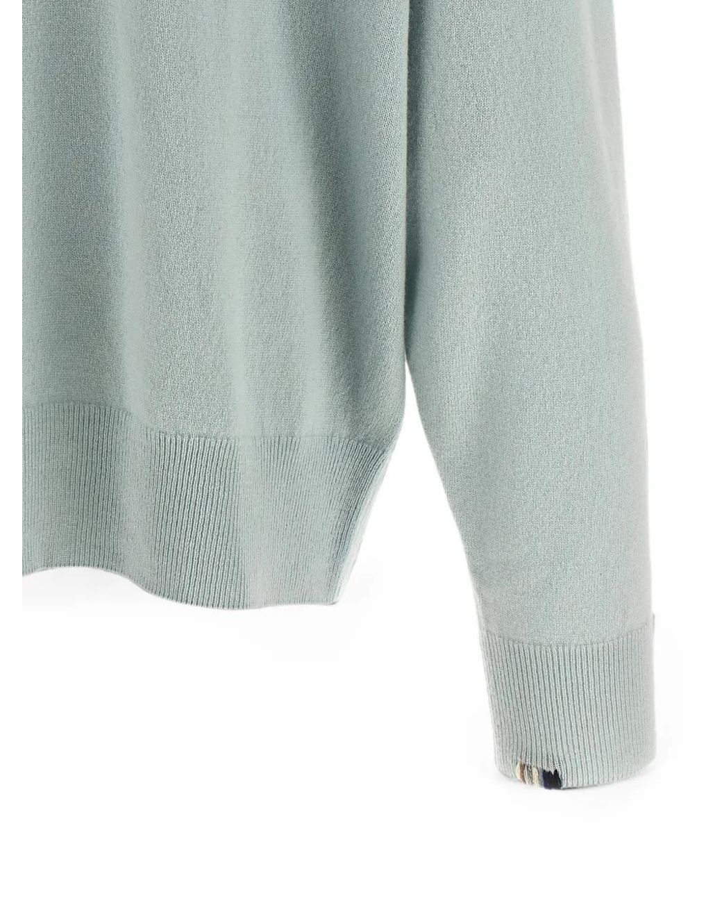 Extreme Cashmere Blue April Crew-Neck Sweater