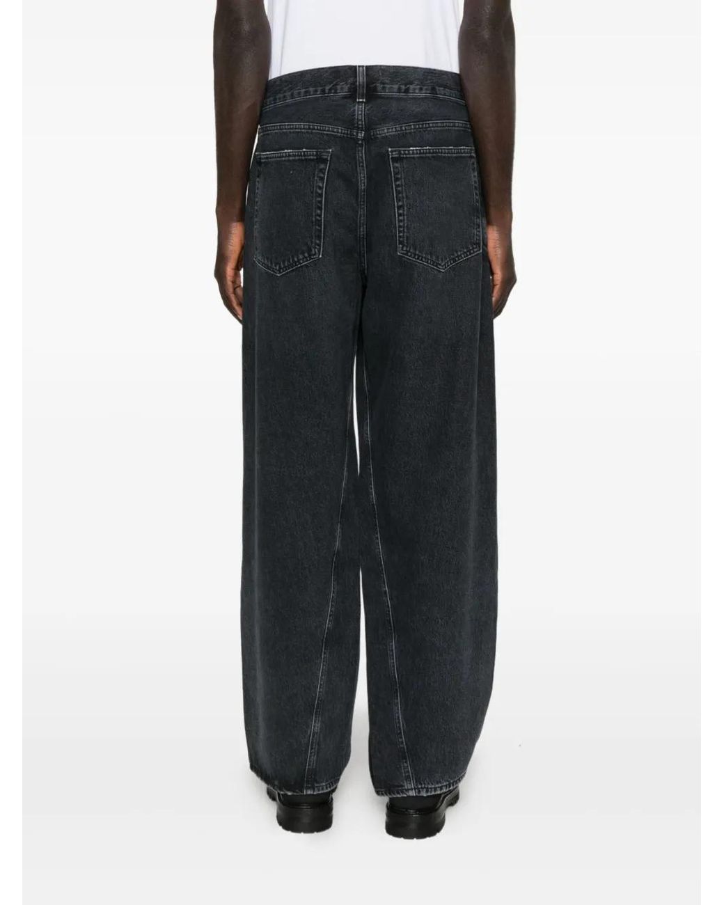 Agolde Gray Panelled Jeans for men